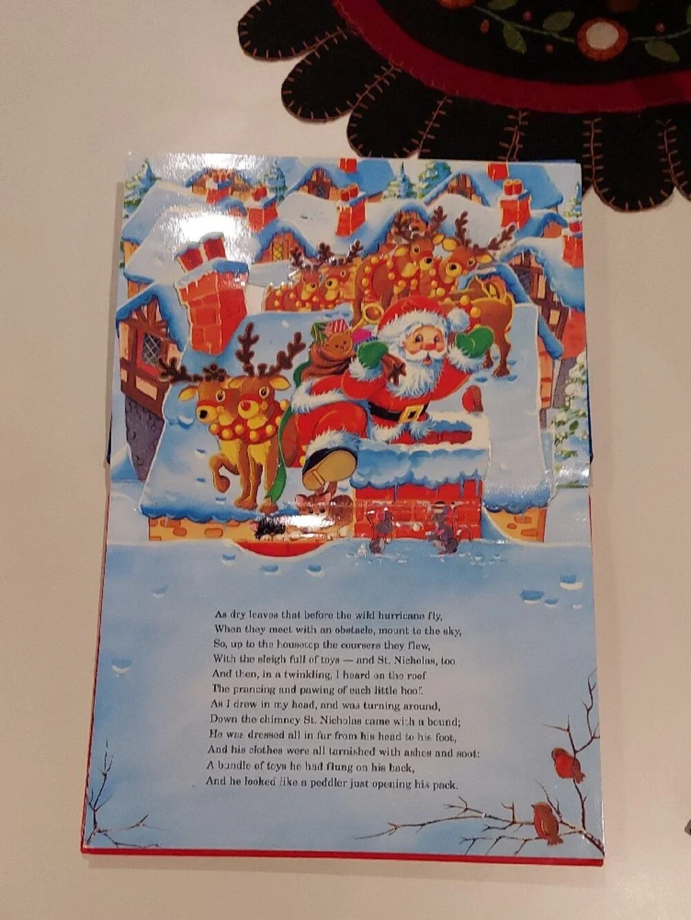 The Night Before Christmas - Pop-Up Book - Landolls 1995